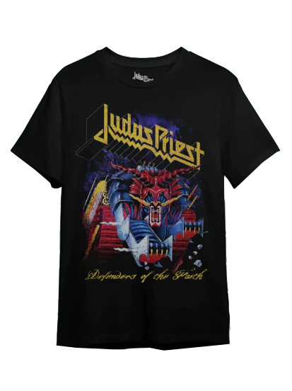 Camiseta Judas Priest Defenders of the Faith