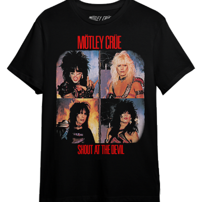 Camiseta Mötley Crüe Shout at the Devil