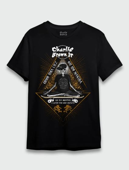 Camiseta Charlie Brown Jr. - Como uma Luz ou um Mantra