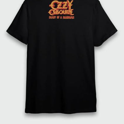 Camiseta Ozzy Osbourne - Diary of a Madman - verso