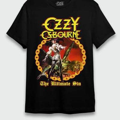 Camiseta Ozzy Osbourne - The Ultimate Sin - CONSULADO DO ROCK