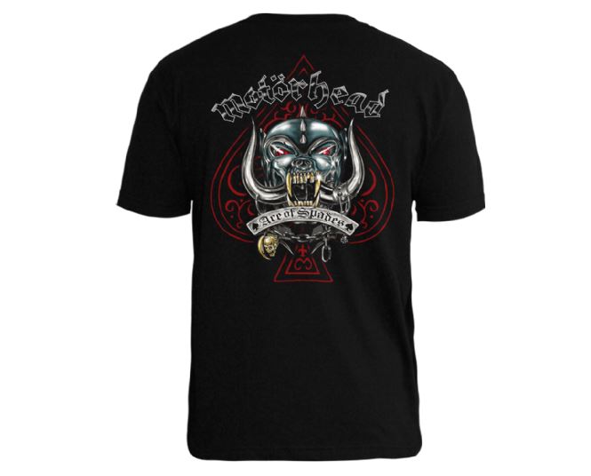 Camiseta PC Motorhead Ace Of Spades Tattoo