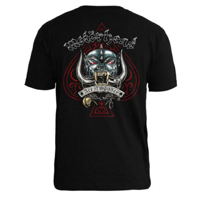 Camiseta PC Motorhead Ace Of Spades Tattoo - verso