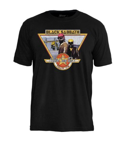 Camiseta Black Sabbath Never Say Die Tour 78