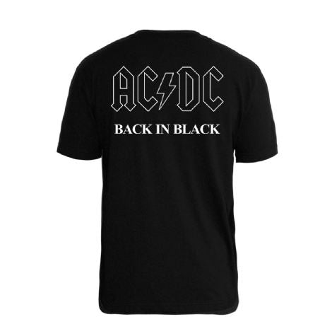 Camiseta PC AC/DC Back In Black
