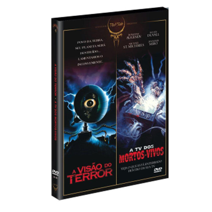 DARK SIDE VOLUME 4: A VISÃO DO TERROR + A TV DOS MORTOS-VIVOS - DVD