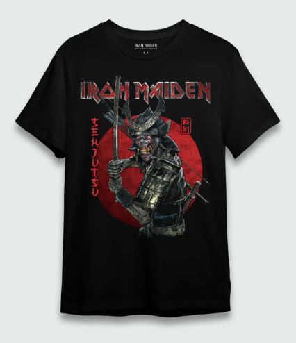 Camiseta Iron Maiden Senjutsu