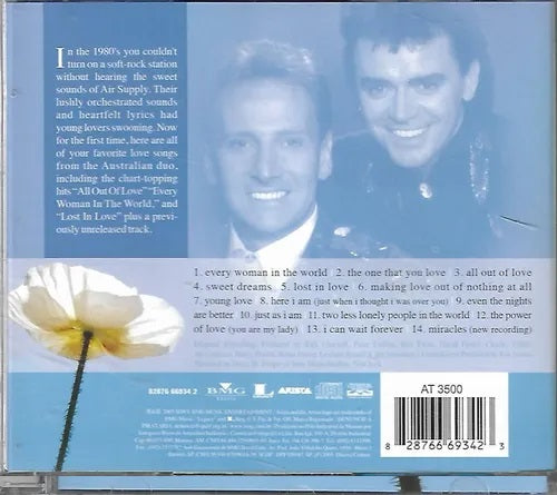 Air Supply ‎- Love Songs CD