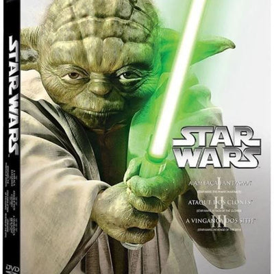 Star Wars: A Ameaça Fantasma, Ataque dos Clones, A Vingança dos Sith - DVD