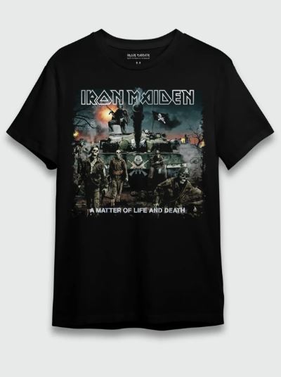 Camiseta Iron Maiden A Matter Of Life And Death