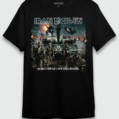 Camiseta Iron Maiden A Matter Of Life And Death