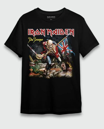 Camiseta Iron Maiden The Trooper