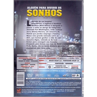 Alguém Para Dividir O Sonhos - Danny Clover - DVD - verso