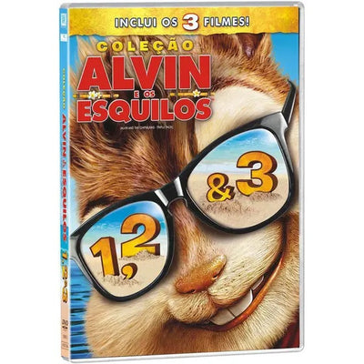 Coleção Alvin E Os Esquilos 1,2 E 3 - DVD