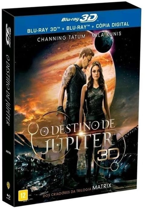 O Destino De Júpiter - Blu Ray 3D + Blu Ray + Cópia Digital