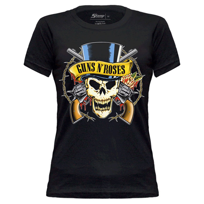 Baby Look Guns N' Roses Top Hat