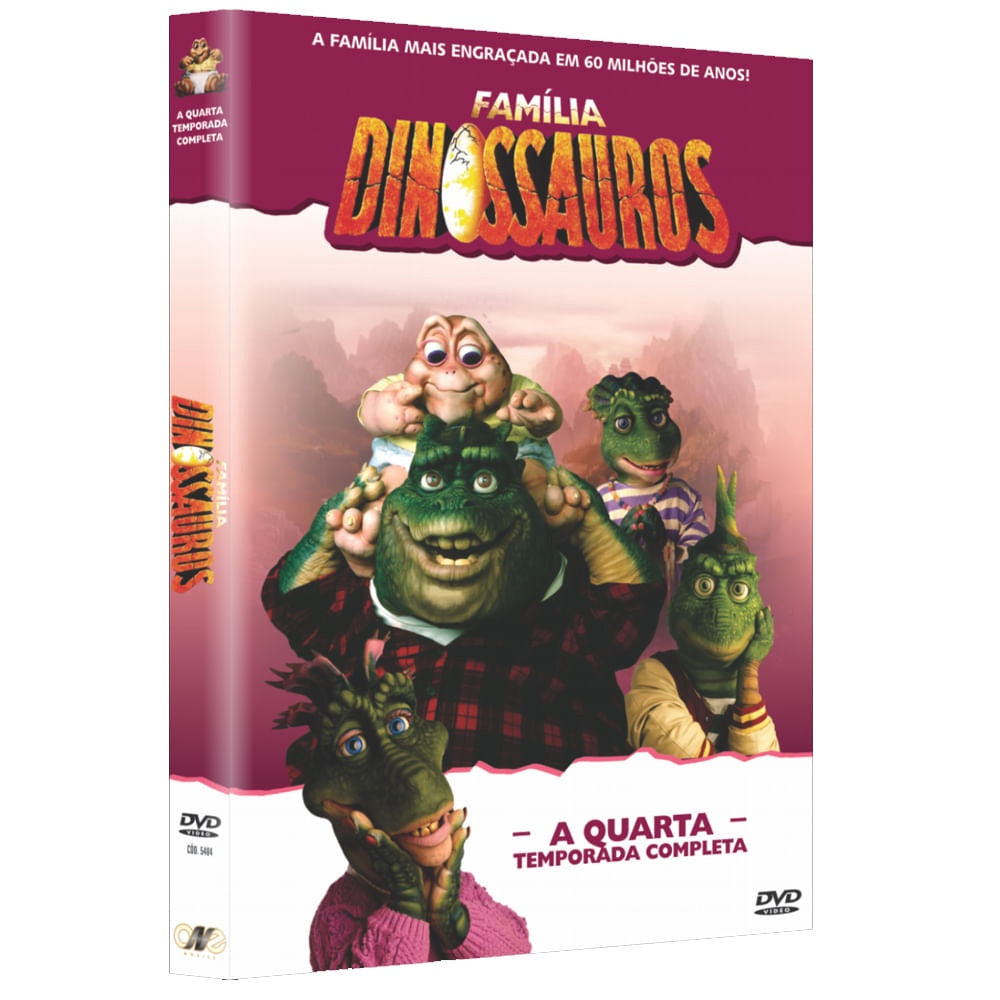 Família Dinossauro - 4ª Temporada- DVD