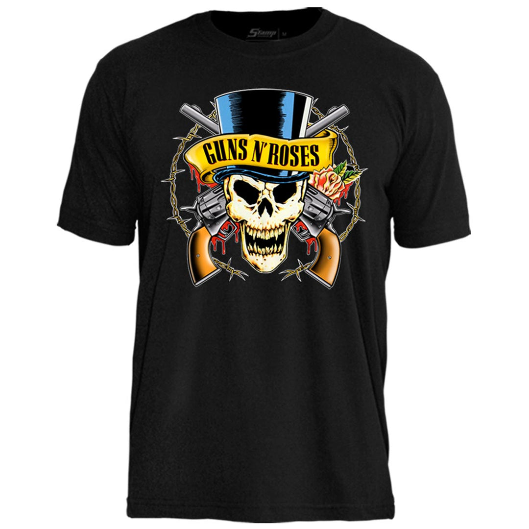 Camiseta Guns N' Roses Top Hat