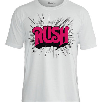 Camiseta Branca Rush - verso