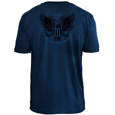 Camiseta Ramones Forever Azul - verso