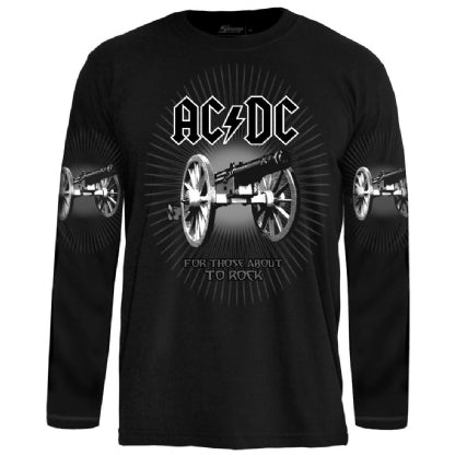 Camiseta Manga Longa AC/DC For Those About To Rock