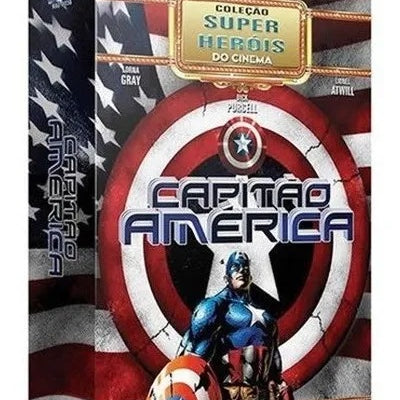 Capitão América - Coleção Super Heróis Do Cinema - BOX
