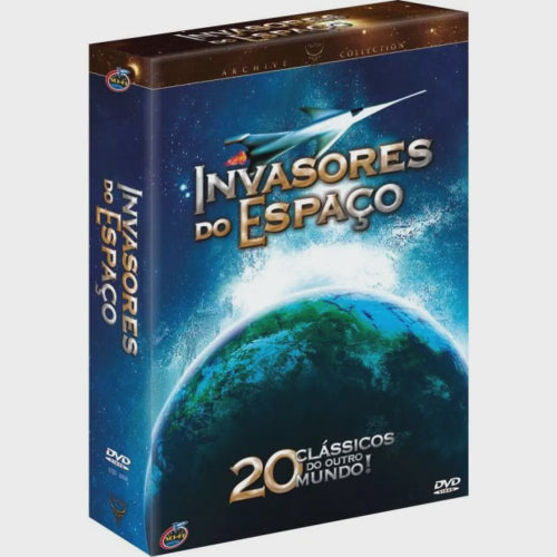 Invasores do Espaço - 10 Discos  - DVD