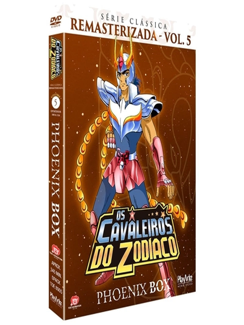 Os Cavaleiros do Zodíaco - Série Clássica Remasterizada - Vol 5 - BOX