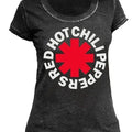 Baby Look Stamp Especial Red Hot Chilli Peppers 1