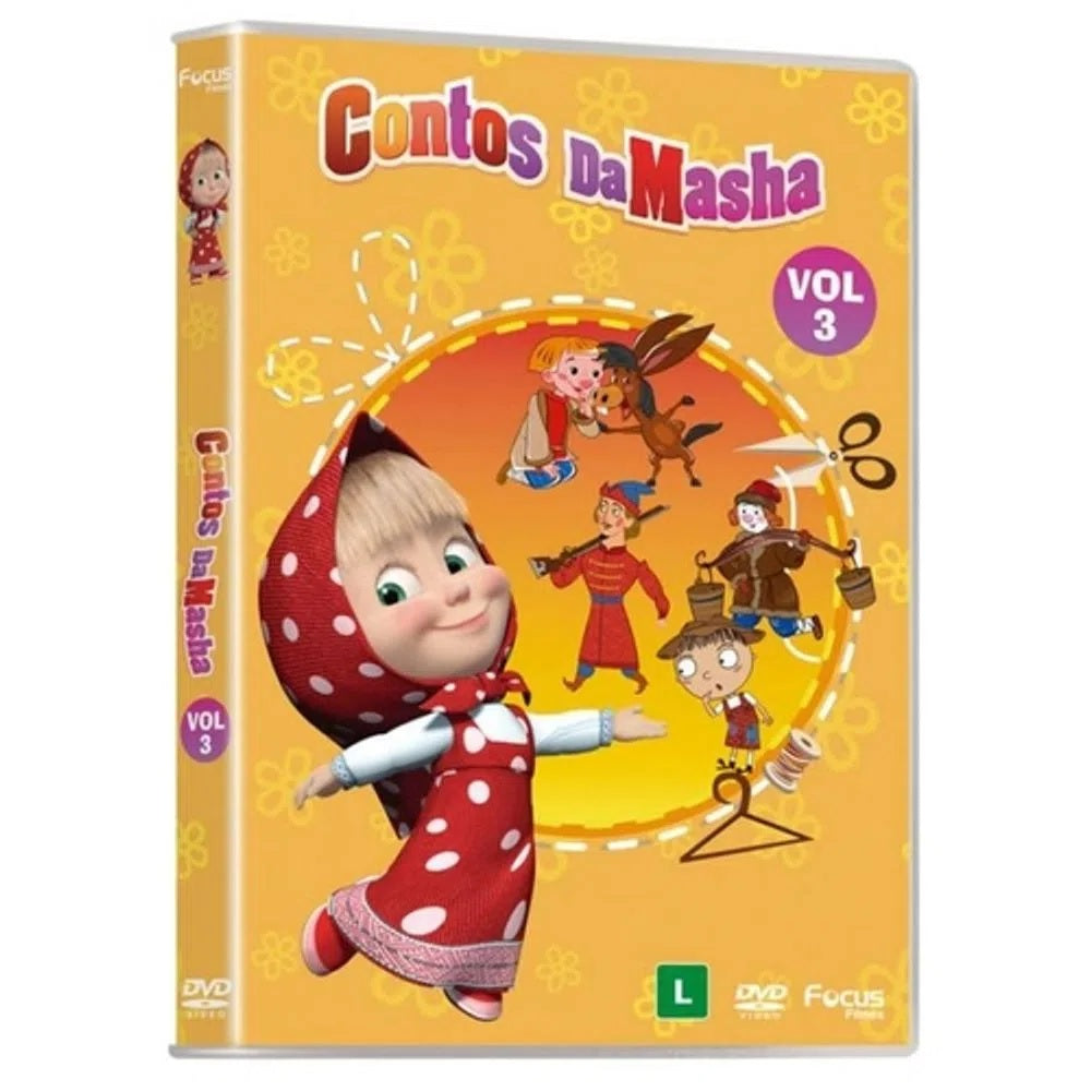 CONTOS DA MASHA - VOL. 3 - DVD