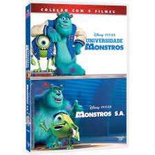 Monstros S.A + Universidade De Monstros  - DVD