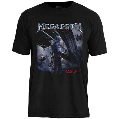 Camiseta Megadeth Dystopia - verso