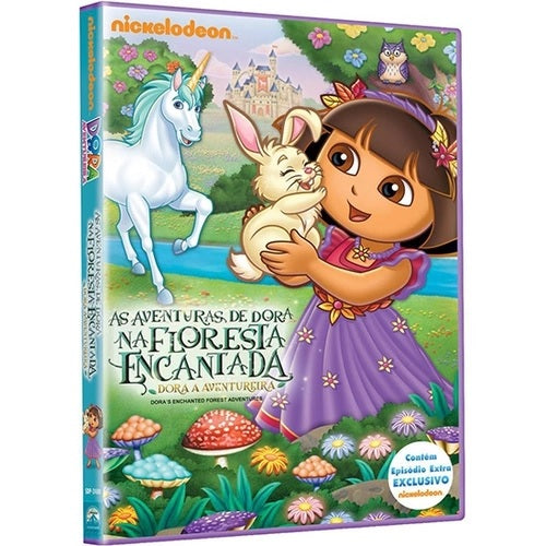 DORA A AVENTUREIRA - AS AVENTURAS DE DORA NA FLORESTA ENCANTADA - DVD