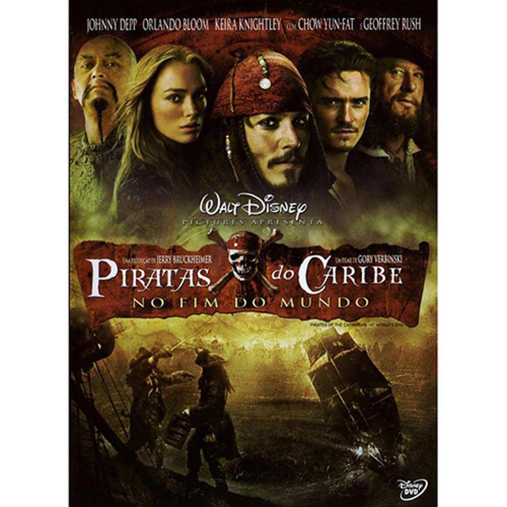 PIRATAS DO CARIBE 3 - NO FIM DO MUNDO - DVD
