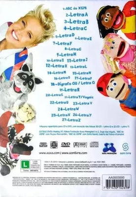 XUXA - SÓ PARA BAIXINHOS 13 - DVD - verso