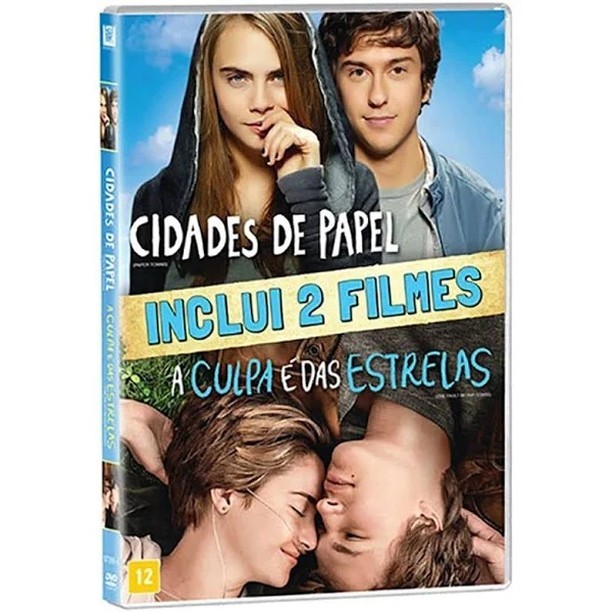 Cidades De Papel E A Culpa É Das Estrelas 2 Discos Dvd