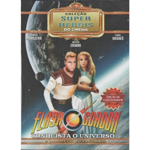 Flash Gordon - Conquista O Universo - C/Luva - DVD