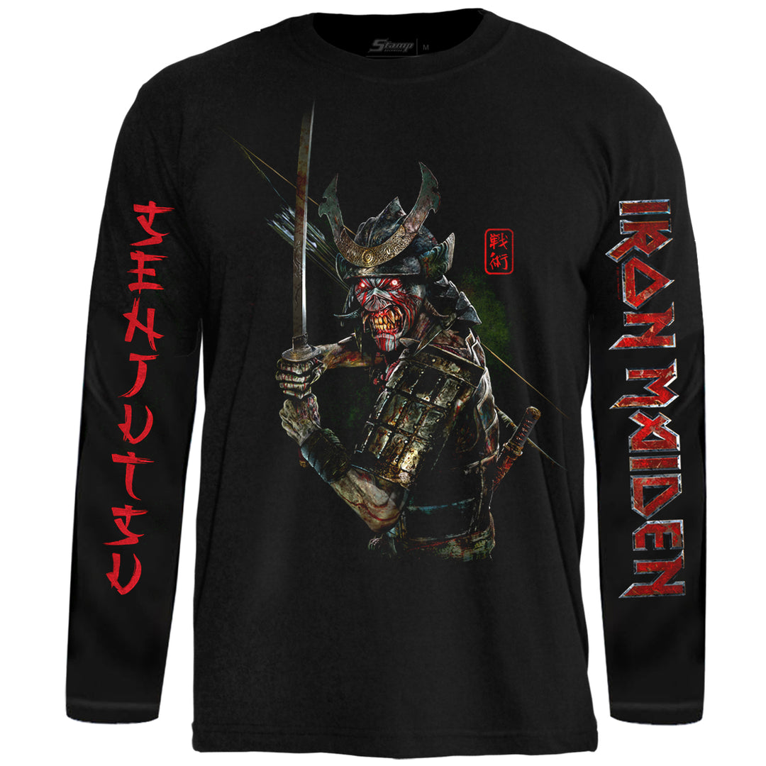 Camiseta Manga Longa Iron Maiden Senjutsu Album