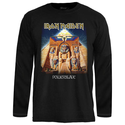 Camiseta Manga Longa Iron Maiden Powerslave