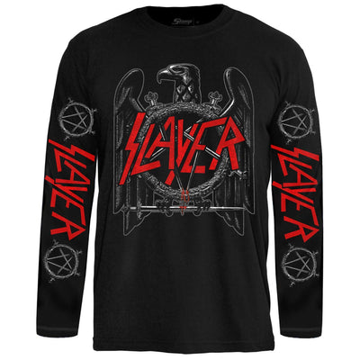 Camiseta Manga Longa Slayer Eagle Tee