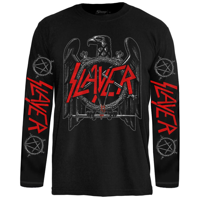Camiseta Manga Longa Slayer Eagle Tee