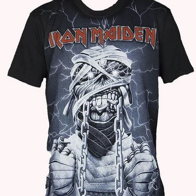 Camiseta Premium Iron Maiden Powerslave