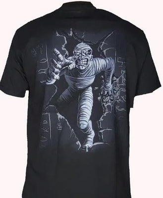 Camiseta Premium Iron Maiden Powerslave - verso