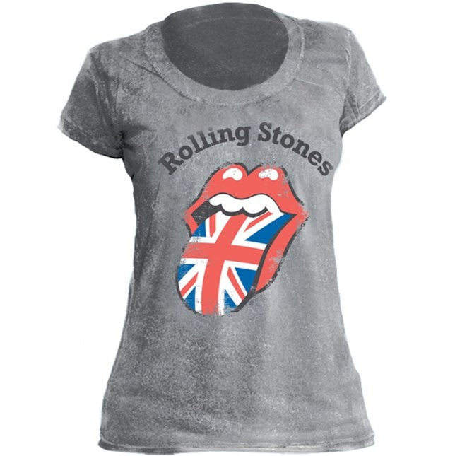 Baby Look Rolling Stones UK logo Stamp Estonada