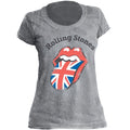 Baby Look Rolling Stones UK logo Stamp Estonada 1
