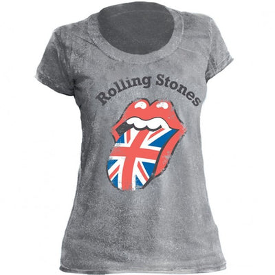 Baby Look Rolling Stones UK logo Stamp Estonada