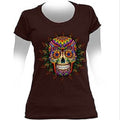 BABY LOOK STAMP  MEXICAN FLORAL 1