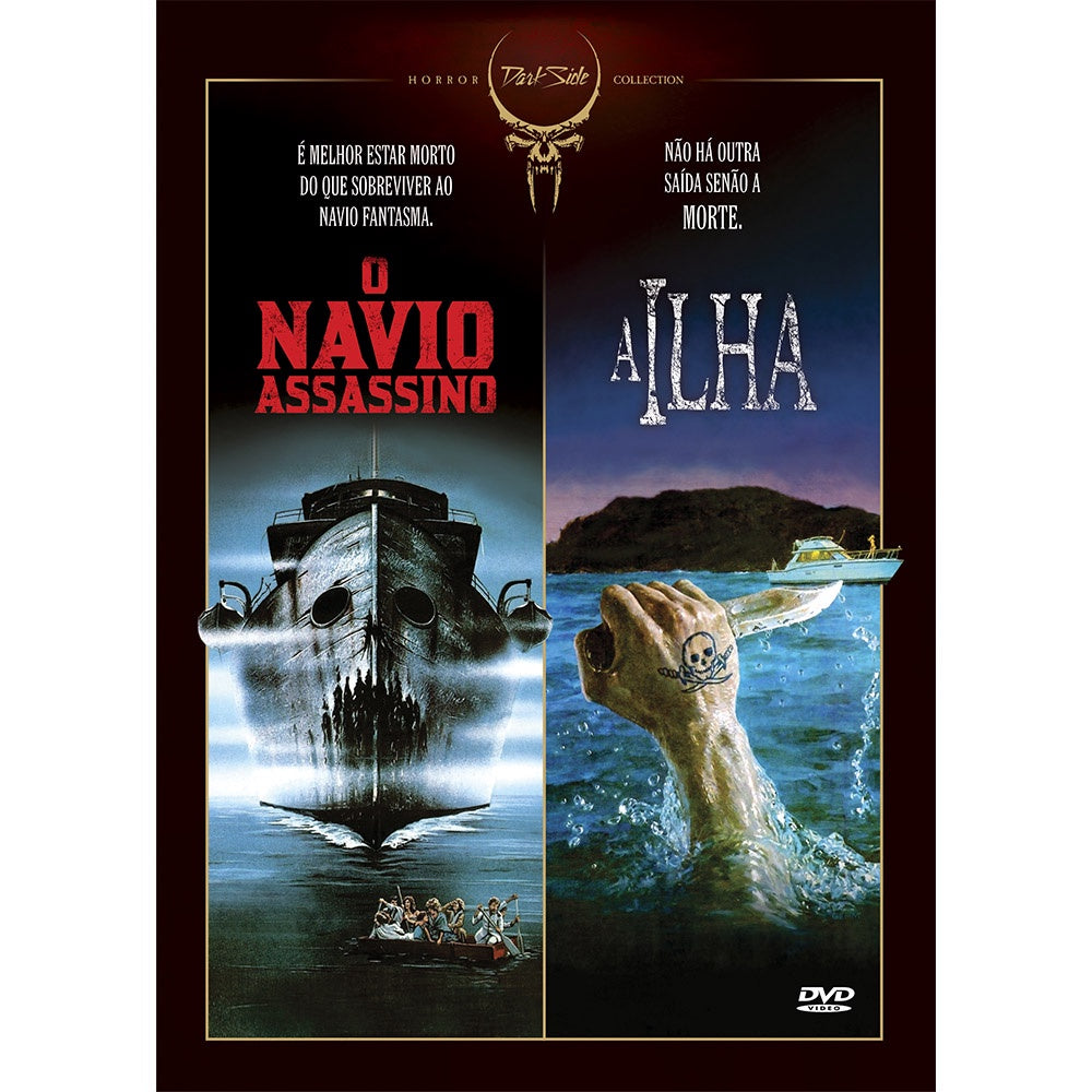 A Ilha + O Navio Assassino - - DVD