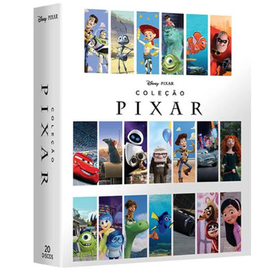 COLEÇÃO PIXAR 2018 - 20 DVDS
