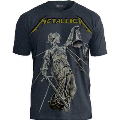 Camiseta Premium Metallica And Justice For All
